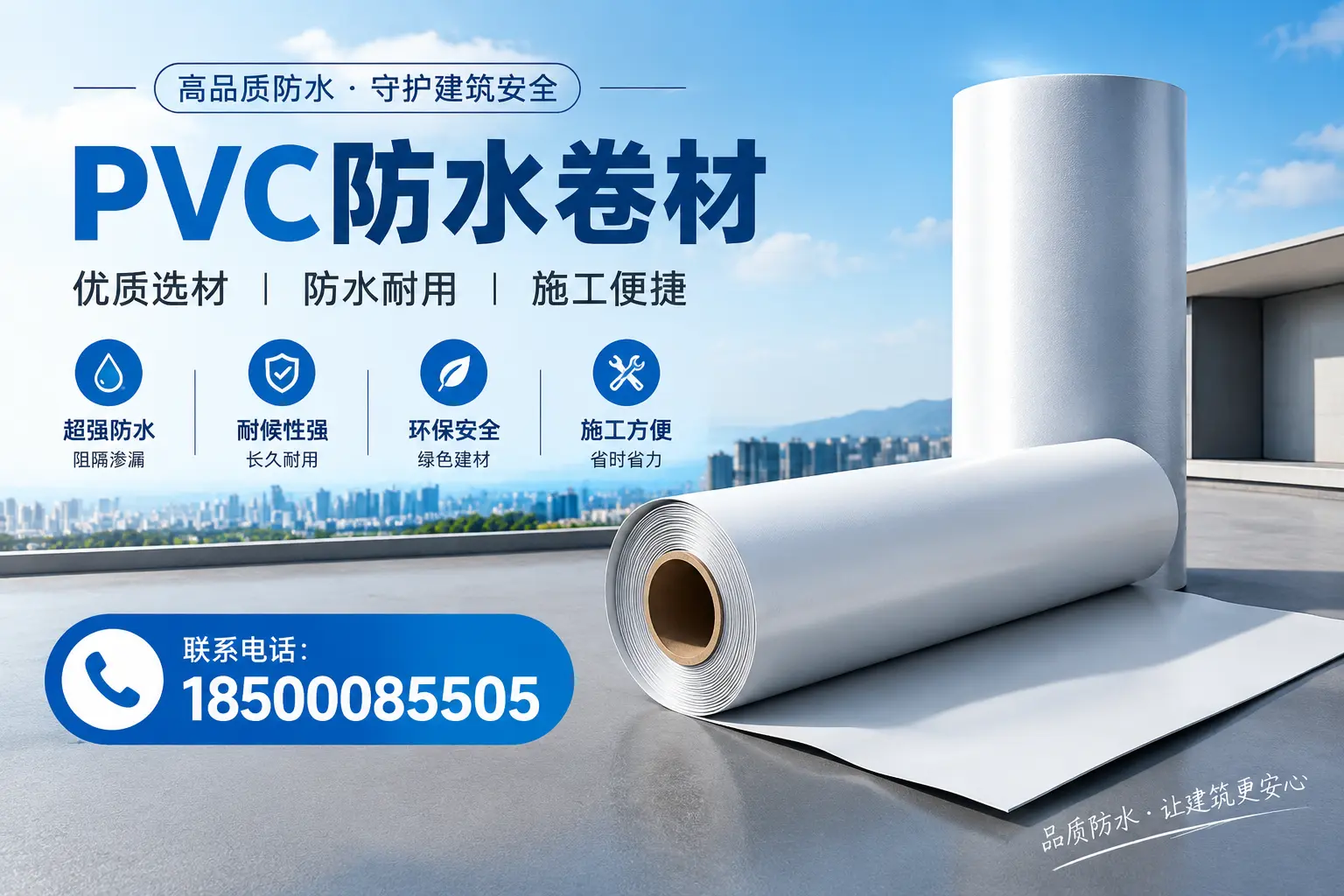 如何评估PVC防水卷材的性价比?拉萨消费者必读